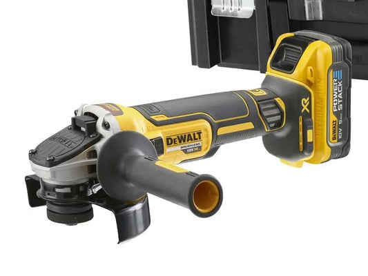 Dewalt DCG409H2T XR Advantage Grinder 125mm 18V 2 x Powerstack 5.0Ah Li-ion Dewalt