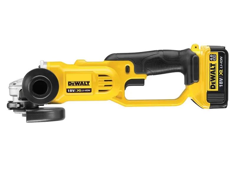 Dewalt DCG412M2 Premium XR Angle Grinder 125mm 18V 2 x 4.0Ah Li-ion Dewalt
