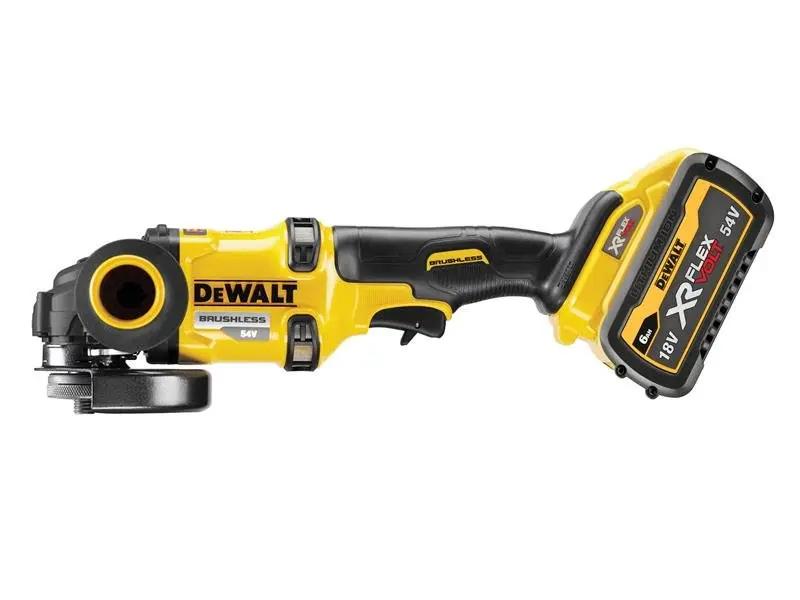 Dewalt DCG418T2 XR FlexVolt Grinder 125mm 54V 2 x 2.0Ah Li-ion Dewalt