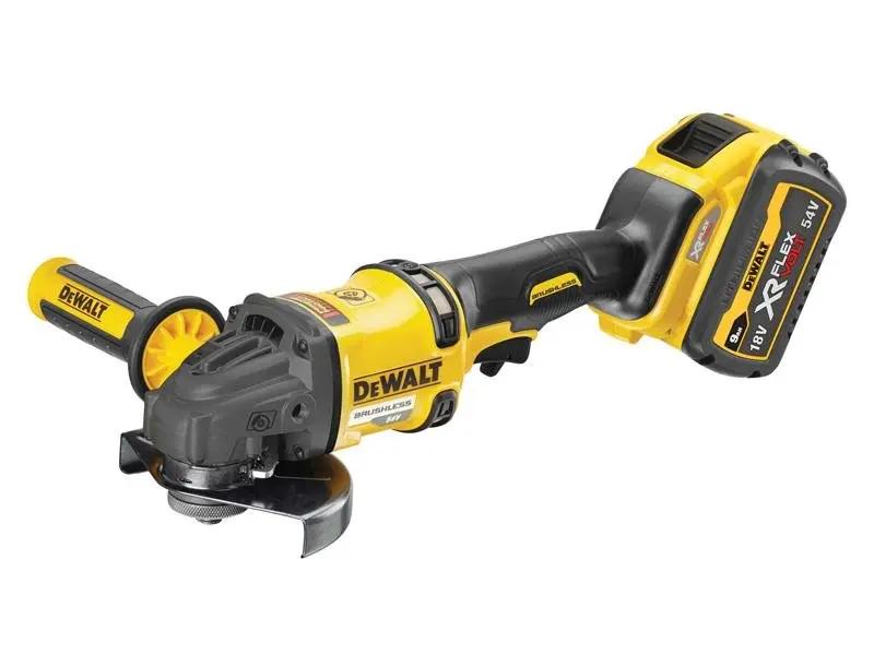 Dewalt DCG418X2 XR FlexVolt Grinder 125mm 54V 2 x 3.0Ah Li-ion Dewalt