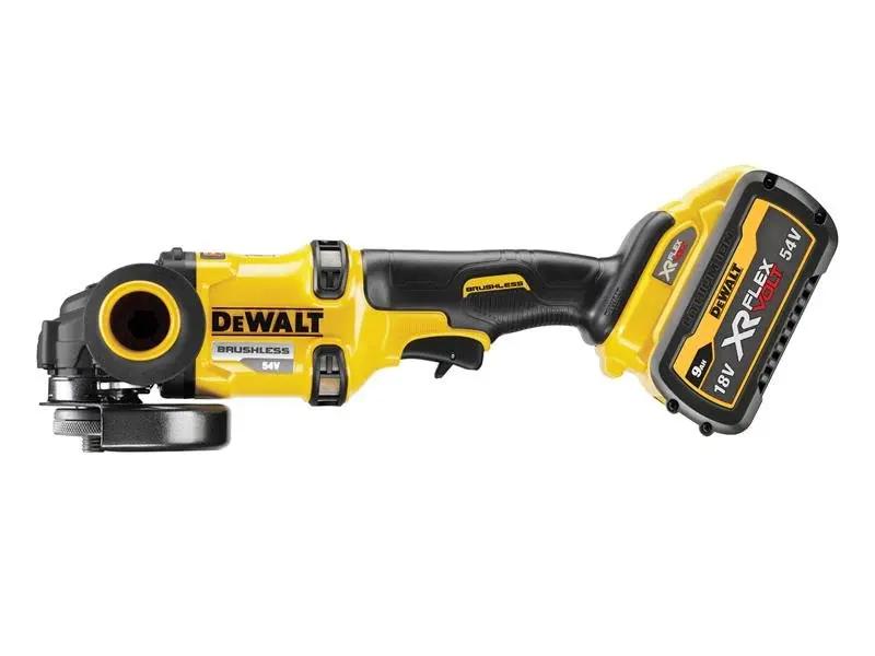 Dewalt DCG418X2 XR FlexVolt Grinder 125mm 54V 2 x 3.0Ah Li-ion Dewalt