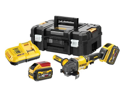 Dewalt DCG418X2 XR FlexVolt Grinder 125mm 54V 2 x 3.0Ah Li-ion Dewalt