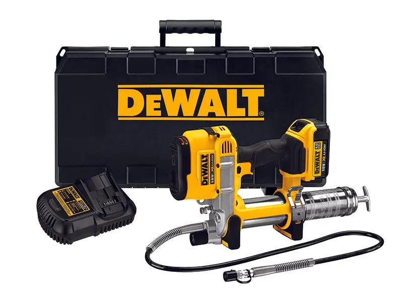 Dewalt DCGG571M1 Cordless XR Grease Gun 18V 1 x 4.0Ah Li-ion Dewalt
