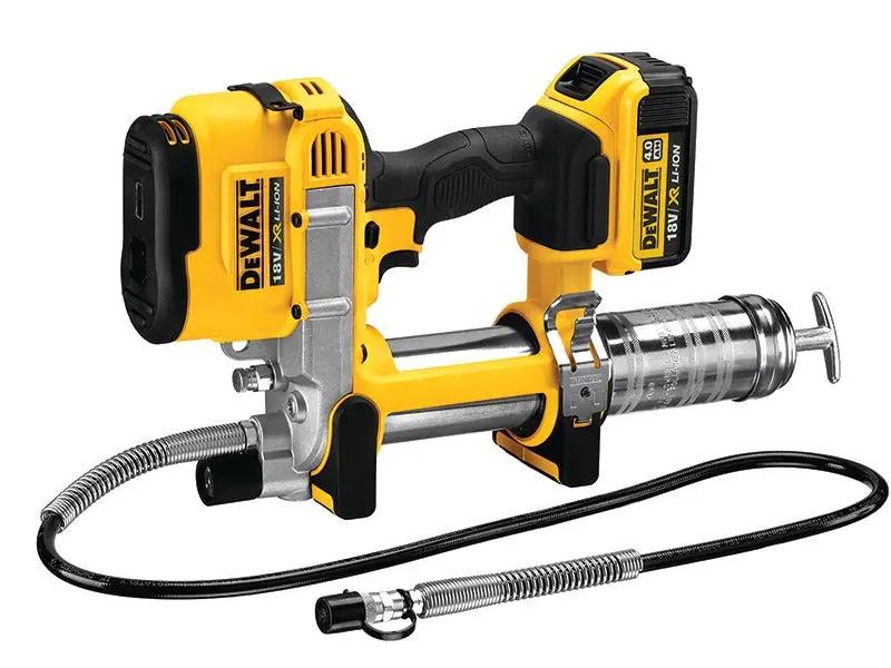 Dewalt DCGG571M1 Cordless XR Grease Gun 18V 1 x 4.0Ah Li-ion Dewalt