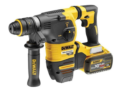 Dewalt DCH334X2 Brushless Q/C Chuck SDS Plus Hammer Drill 54V 2 x 9.0Ah Li-ion Dewalt