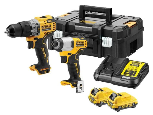 Dewalt DCK2111L2T XR Brushless Sub-Compact Twin Pack 12V 2 x 3.0Ah Li-ion Dewalt