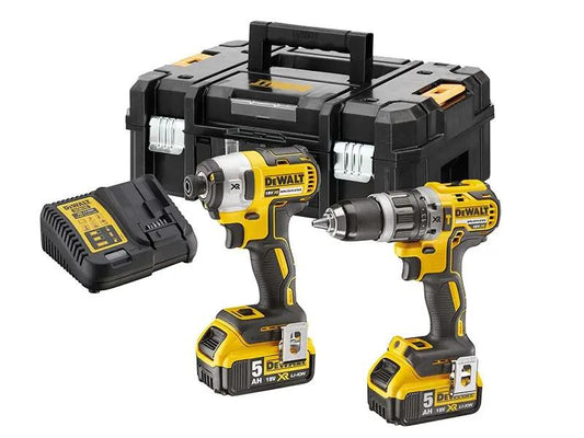 Dewalt DCK266P2T XR Brushless Twin Pack 18V 2 x 5.0Ah Li-ion Dewalt