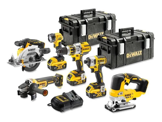 Dewalt DCK664P3 XR Brushless 6 Piece Kit 18V 3 x 5.0Ah Li-ion Dewalt