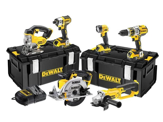 Dewalt DCK694P3 Brushless 3 Speed 6 Piece Kit 18V 3 x 5.0Ah Li-ion Dewalt