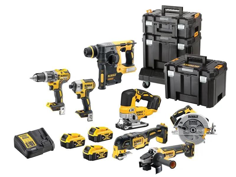 Dewalt DCK755P3T XR Brushless 7 Piece Kit 18V 3 x 5.0Ah Li-ion Dewalt
