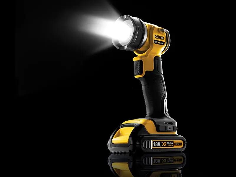 Dewalt DCL040 XR LED Torch 18V Bare Unit Dewalt