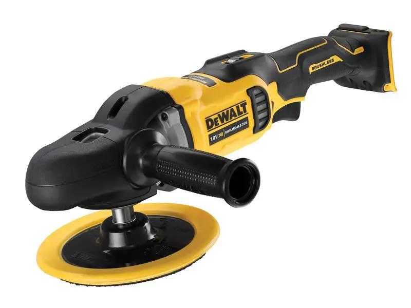 Dewalt DCM849N XR Brushless Rotary Polisher 180mm 18V Bare Unit Dewalt