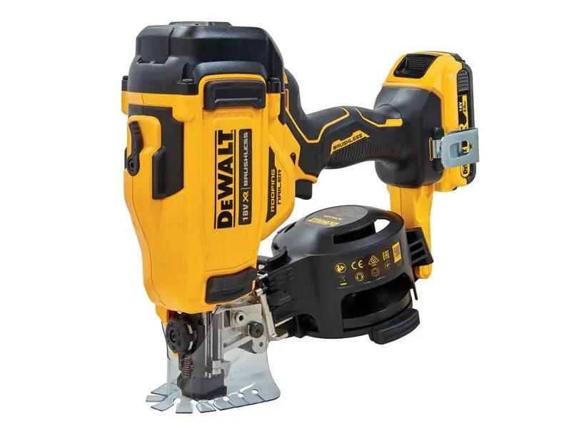 Dewalt DCN45RND2 XR Brushless Roofing Coil Nailer 18V 2 x 2.0Ah Li-ion Dewalt
