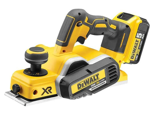 Dewalt DCP580P2 XR Brushless Planer 18V 2 x 5.0Ah Li-ion Dewalt