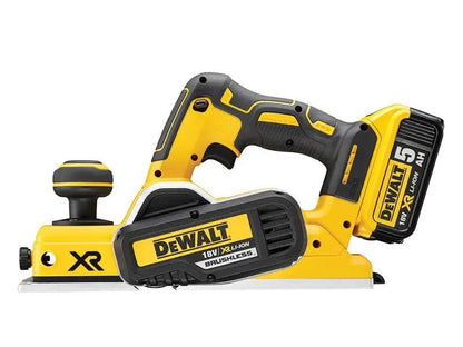 Dewalt DCP580P2 XR Brushless Planer 18V 2 x 5.0Ah Li-ion Dewalt