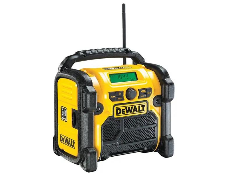 Dewalt DCR020 DAB Digital Radio 240V & Li-ion Bare Unit Dewalt