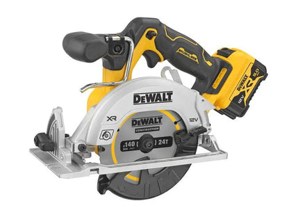 Dewalt DCS512D2 Brushless XR Circular Saw 12V 2 x 5.0Ah Li-ion Dewalt