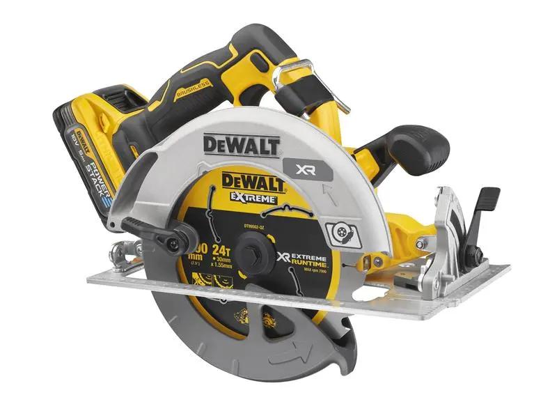 Dewalt DCS573H2T XR Advantage Circular Saw 190mm 18V 2 x 5.0Ah Powerstack Li-ion Dewalt