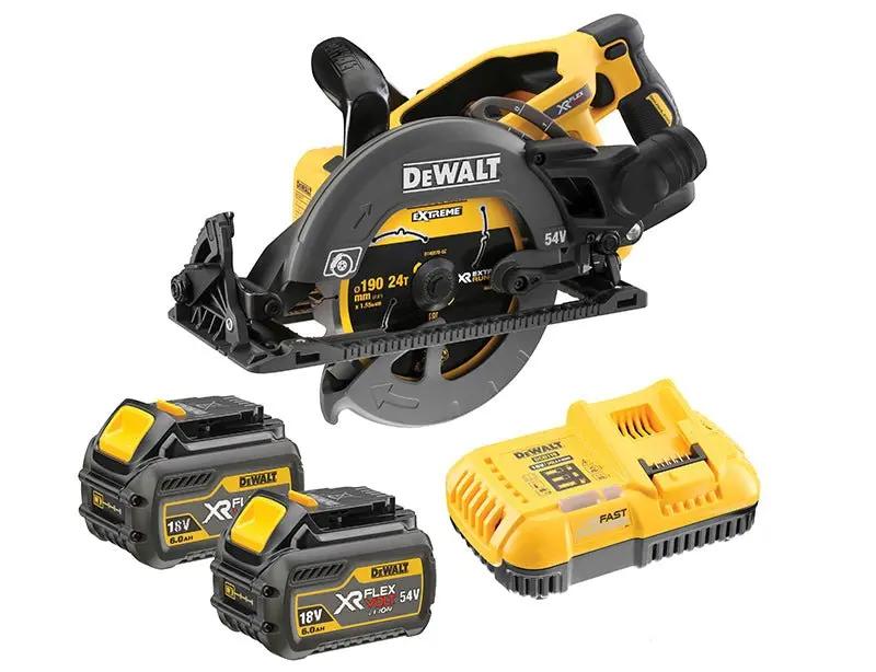 Dewalt DCS577T2 FlexVolt XR High Torque Circular Saw 190mm 54V 2 x 2.0Ah Li-ion Dewalt