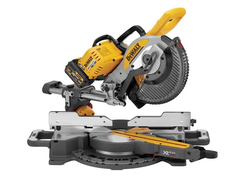 Dewalt DCS727T2 XR FlexVolt Slide Mitre Saw 250mm 54V 2 x 2.0Ah Li-ion Dewalt