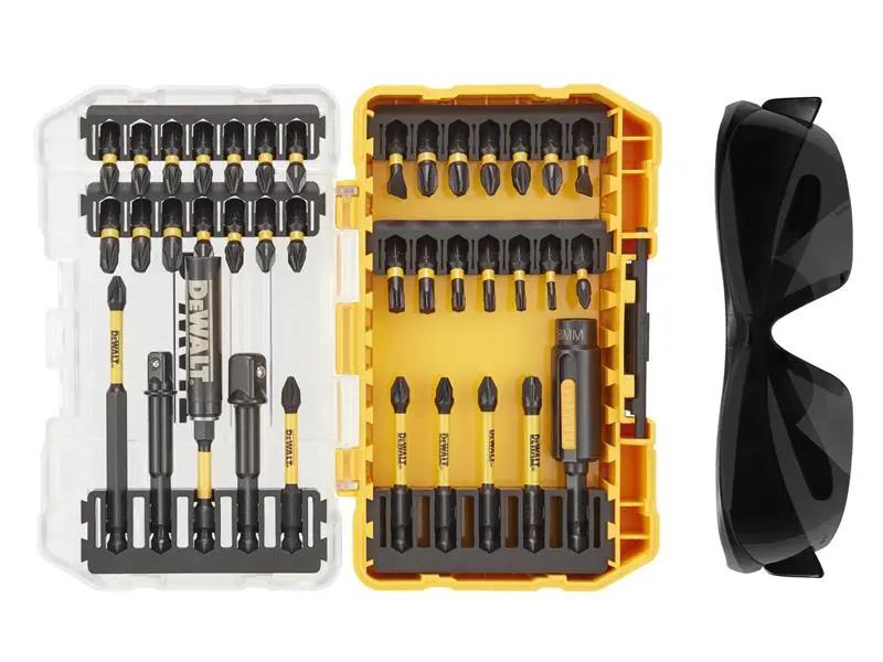 Dewalt DT70740T Flextorq Bit Set 38 Piece + Safety Glasses Dewalt