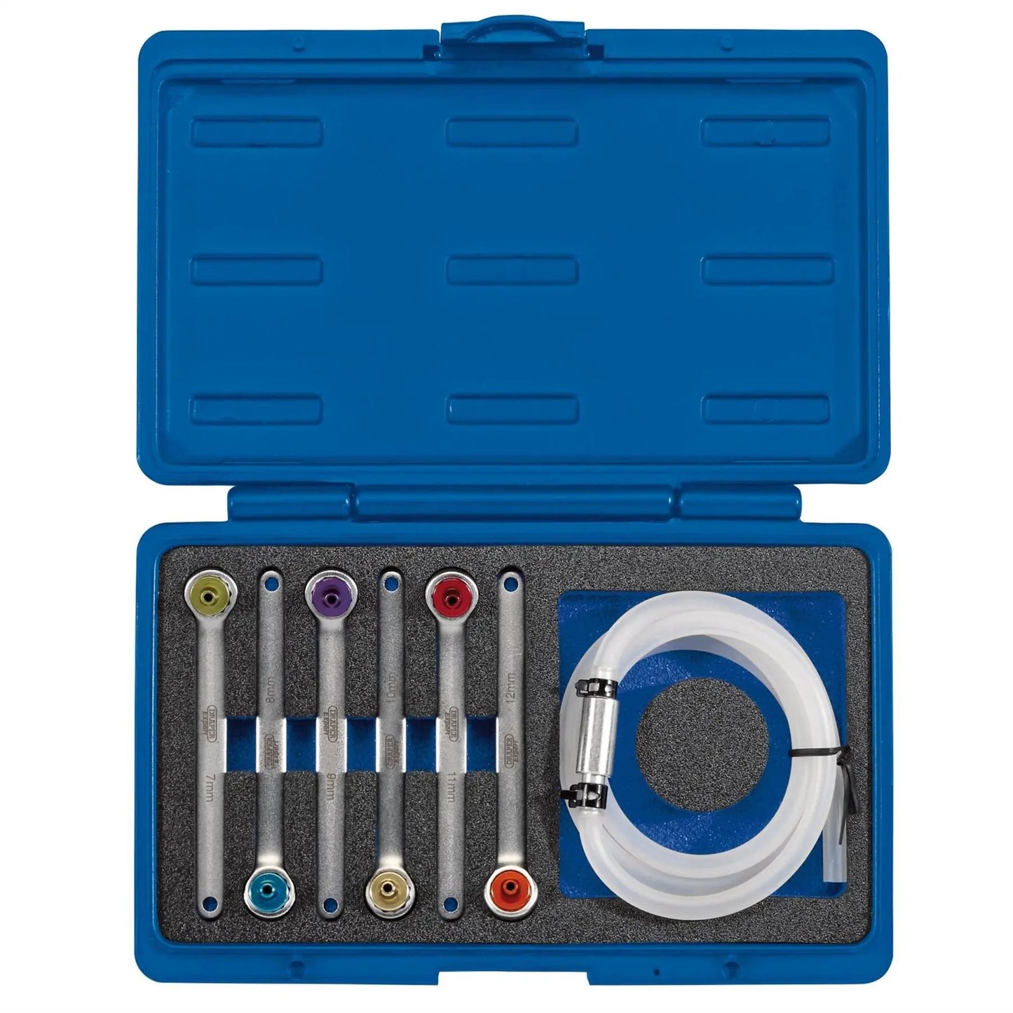 Draper 00041 Universal Clutch and Brake Bleeding Kit 7 Piece Draper
