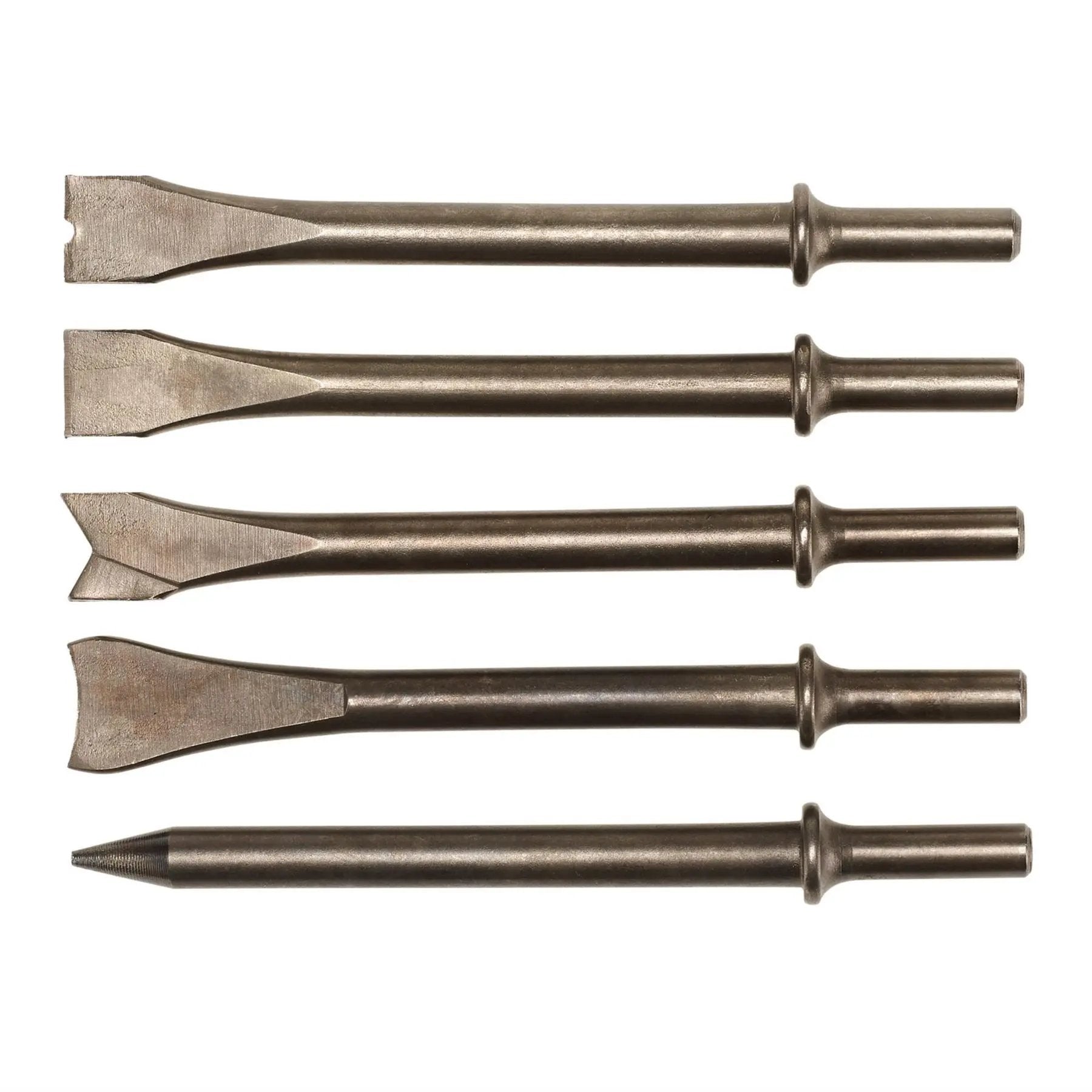 Draper 01090 Air Hammer Chisel Set for Air Hammer Kit 5 Piece Draper
