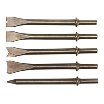 Draper 01090 Air Hammer Chisel Set for Air Hammer Kit 5 Piece Draper