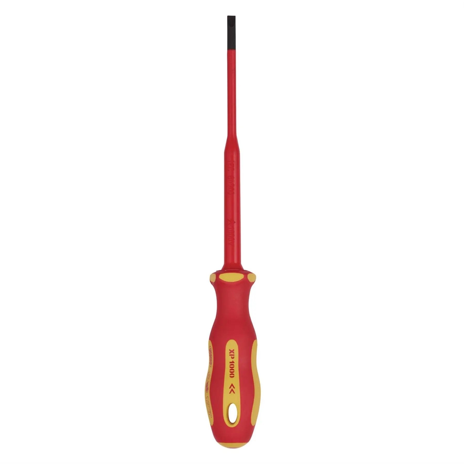 Draper 02159 XP1000® VDE Slimline Plain Slot Screwdriver 3.5 x 100mm Draper
