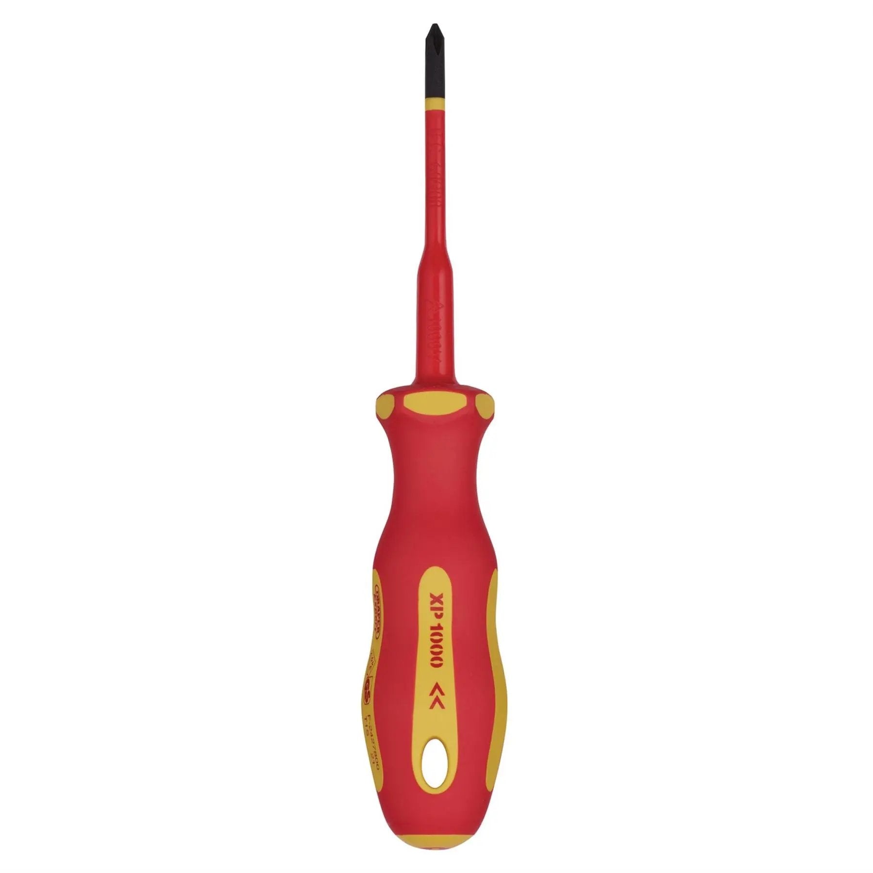 Draper 02163 XP1000® VDE Slimline Cross Slot Screwdriver No.1 x 80mm Draper