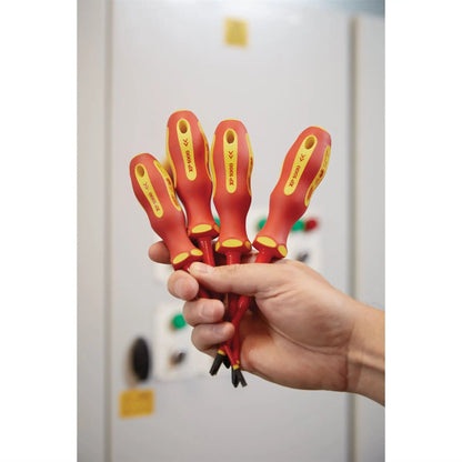 Draper 02164 XP1000® VDE Slimline Cross Slot Screwdriver No.2 x 100mm Draper