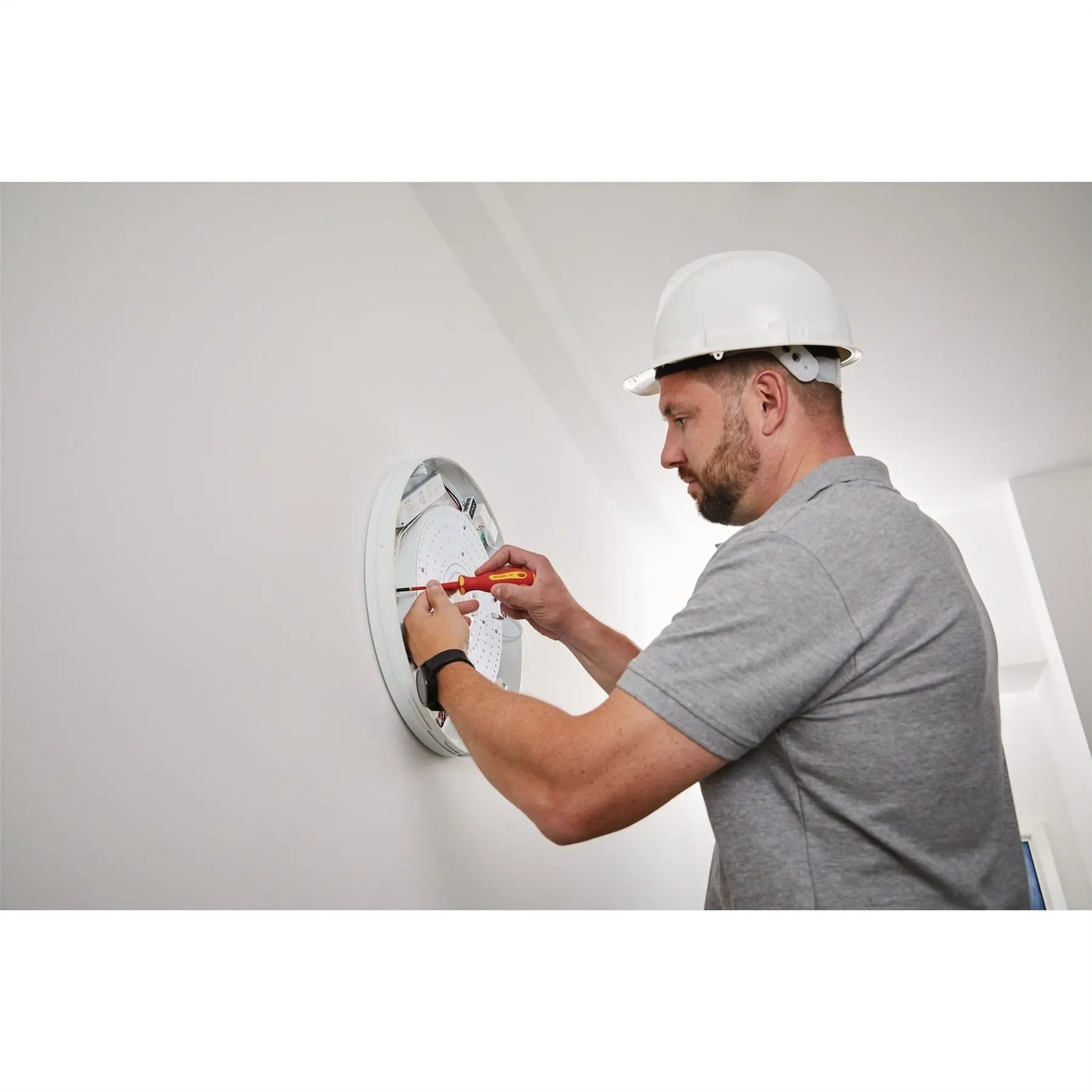 Draper 02254 XP1000® VDE Slimline PZ/SL Type Screwdriver No.1 x 80mm Draper