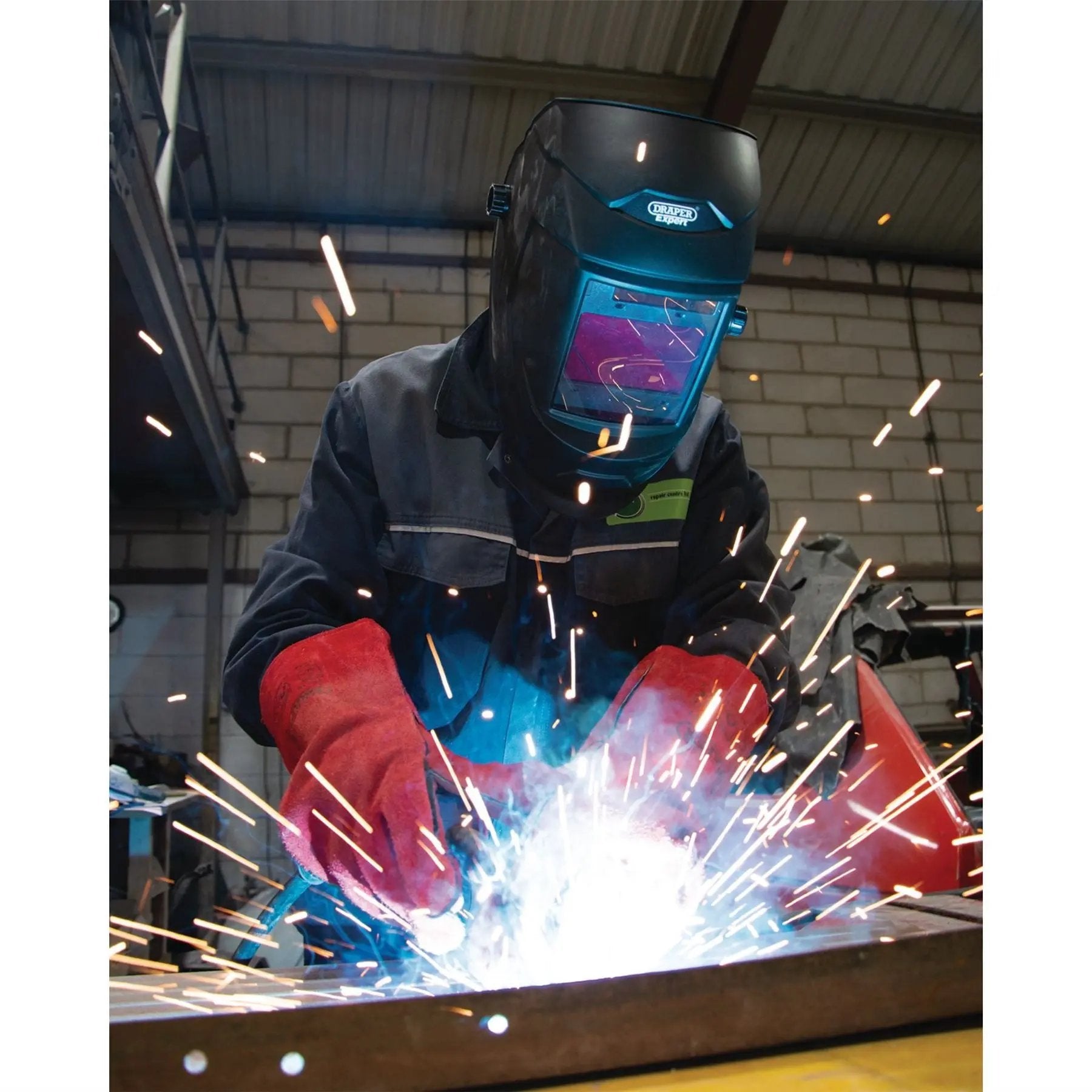 Draper 02512 Expert Auto-Darkening Multi-Use Welding Helmet Shade 5-13 Draper