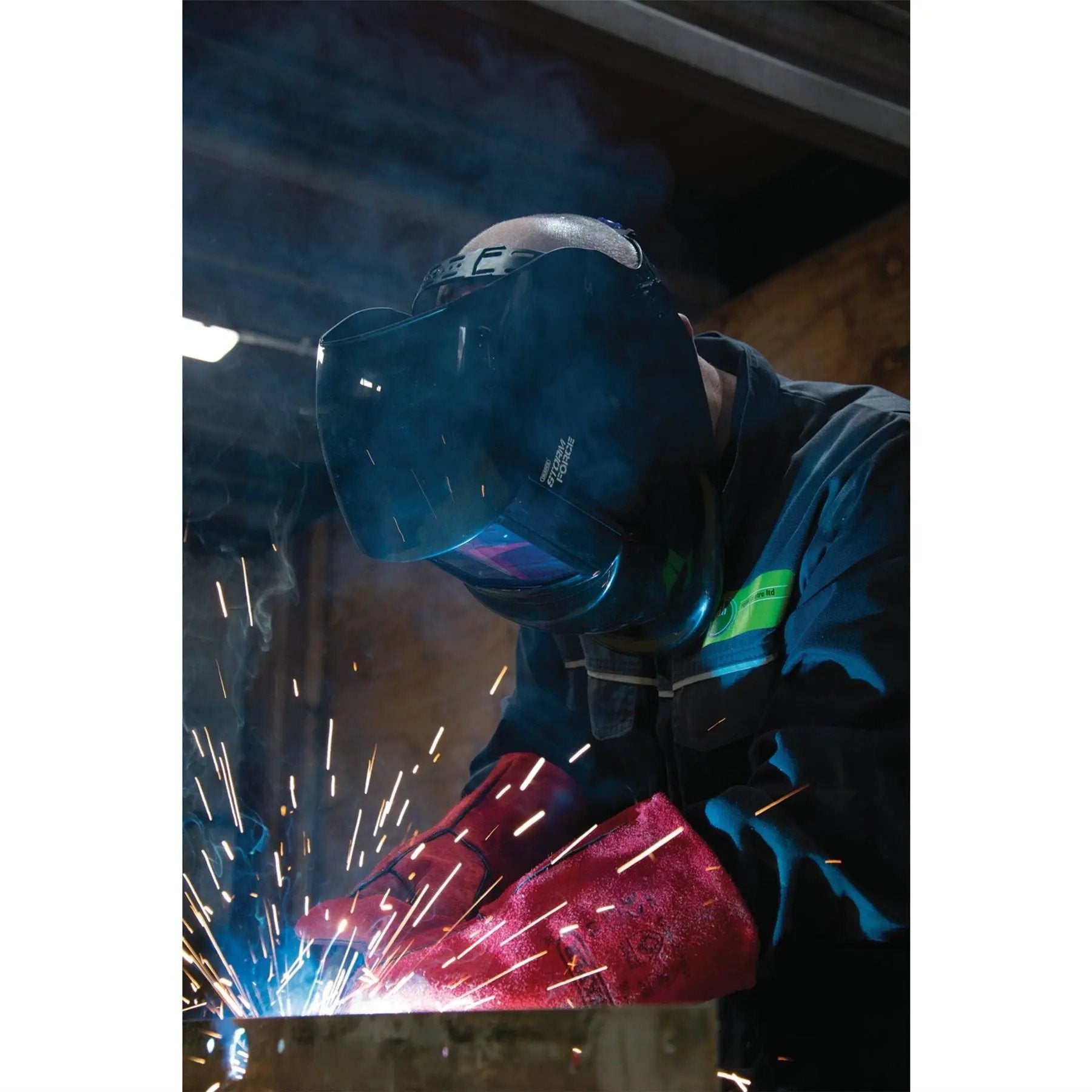 Draper 02517 Storm Force® Fixed Shade Auto Darkening Welding Helmet Shade 11 Draper