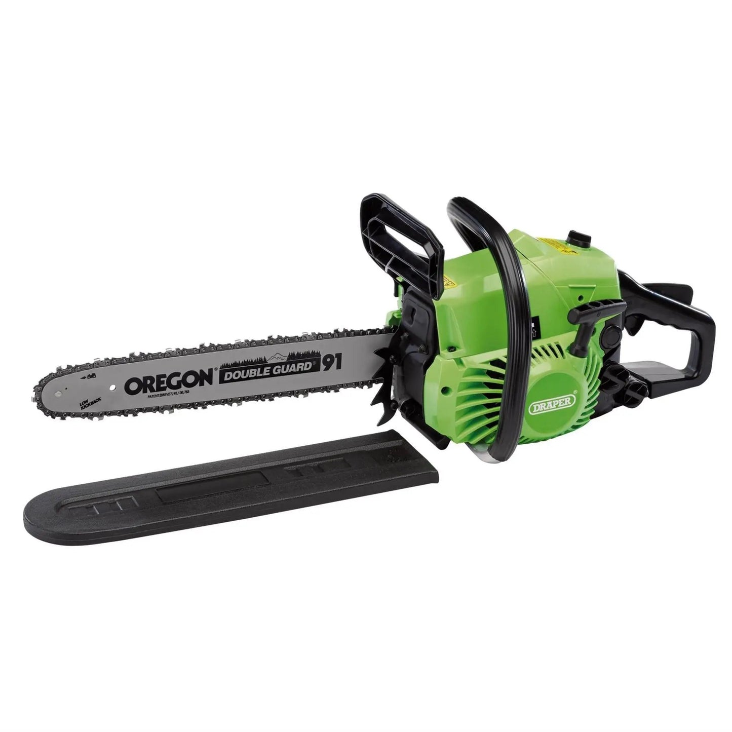 Draper 02567 Petrol Chainsaw with Oregon® Chain and Bar 400mm 37cc Draper