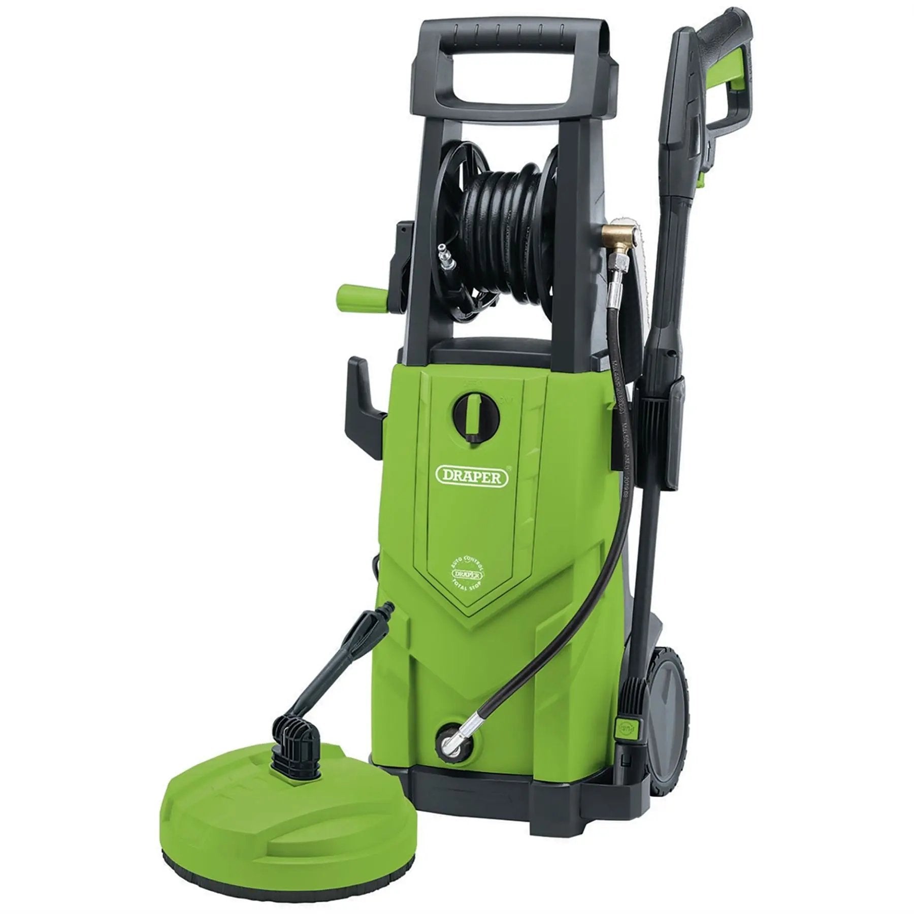 Draper 03095 230V Pressure Washer 2200W 165Bar Green Draper