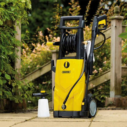 Draper 03096 230V Pressure Washer 2200W 165Bar Yellow Draper