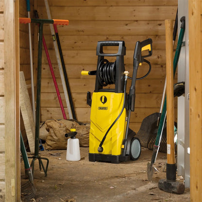 Draper 03096 230V Pressure Washer 2200W 165Bar Yellow Draper