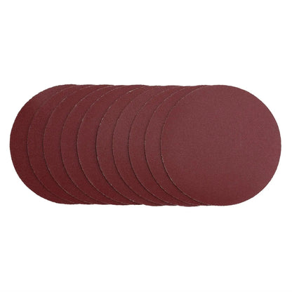 Draper 03156 Sanding Discs 125mm Hook & Loop 240G Pack of 10 Draper