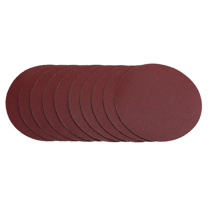 Draper 03156 Sanding Discs 125mm Hook & Loop 240G Pack of 10 Draper