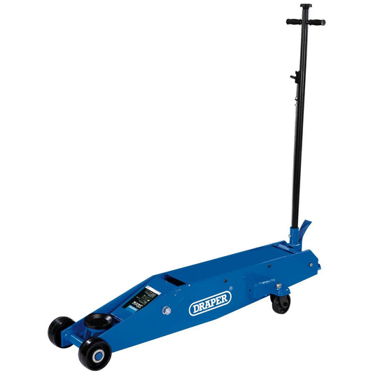 Draper 03494 Long Chassis Trolley Jack 10 Tonne Draper