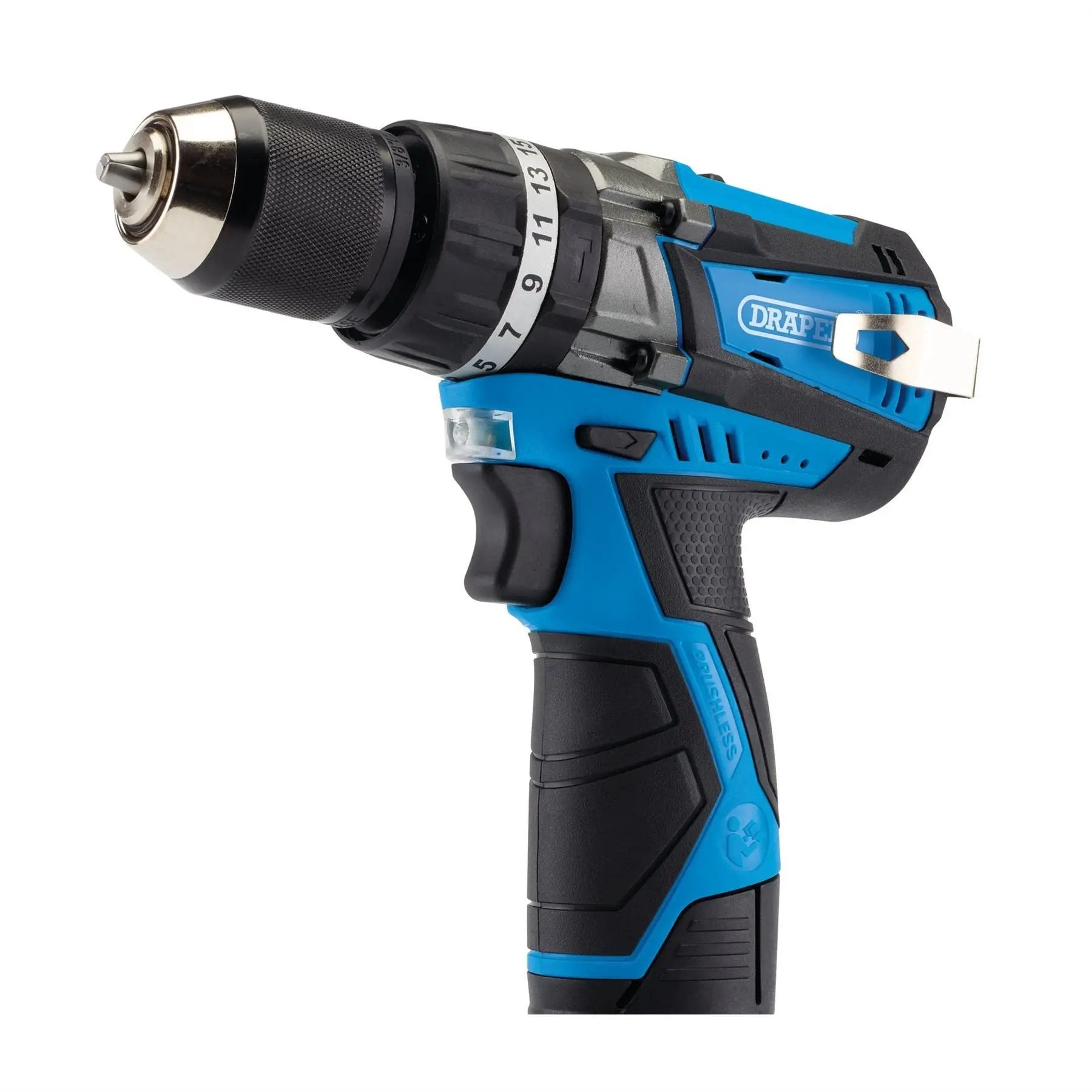 Draper 03862 12V Brushless Combi Drill Sold Bare Draper