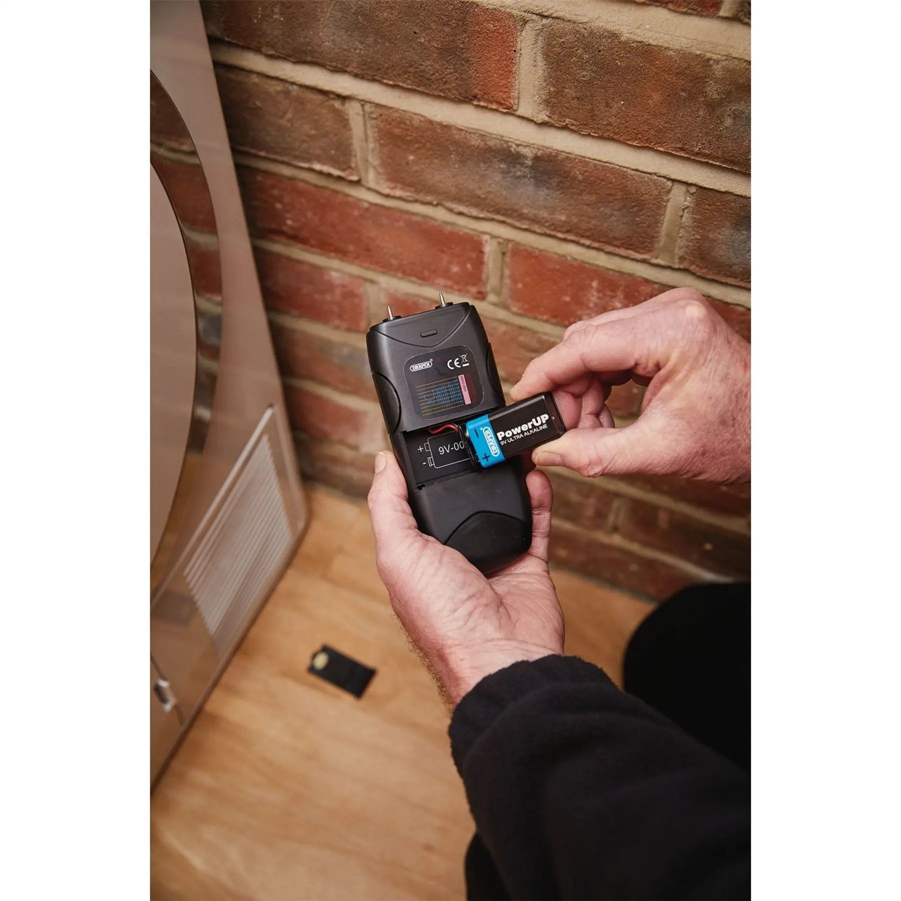 Draper 03981 PowerUP Ultra Alkaline 9V Batteries Pack of 4 Draper