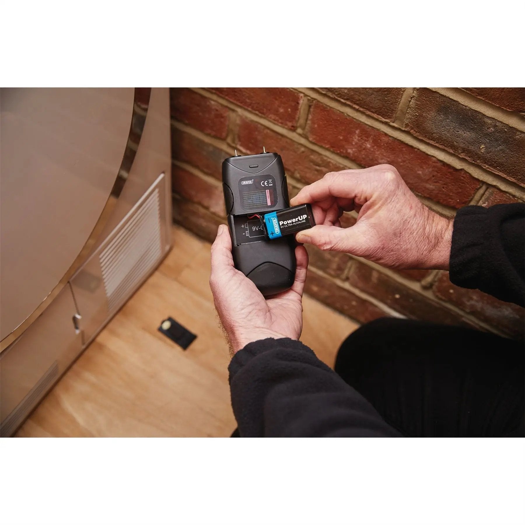 Draper 03981 PowerUP Ultra Alkaline 9V Batteries Pack of 4 Draper