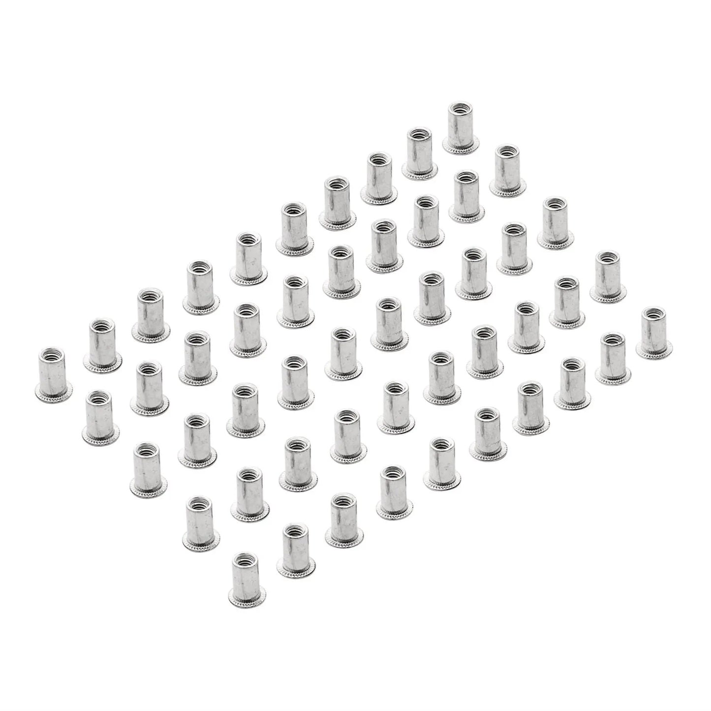 Draper 04051 Zinc Plated Threaded Insert Rivet Nuts M4 x 0.7mm Pack of 50 Draper