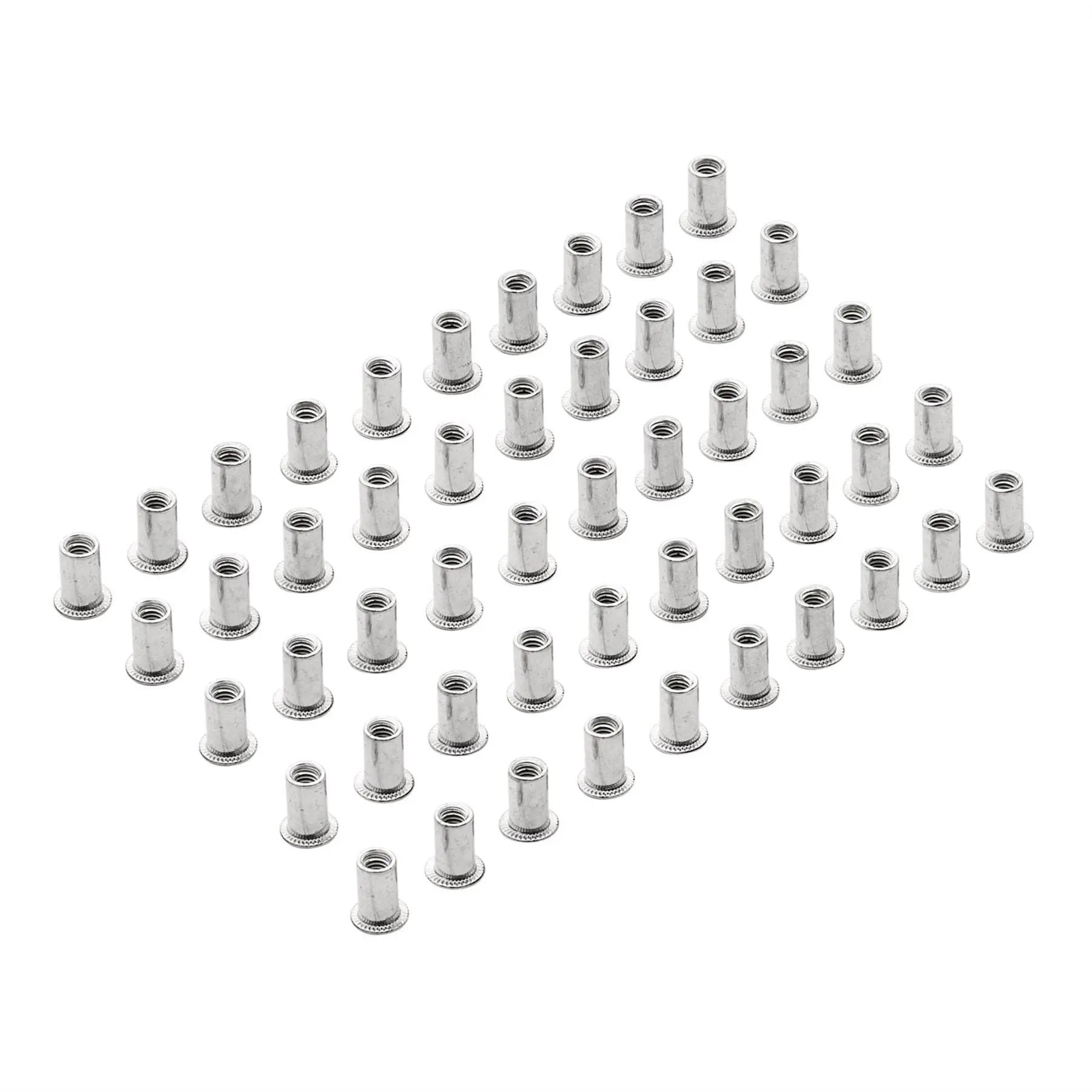 Draper 04051 Zinc Plated Threaded Insert Rivet Nuts M4 x 0.7mm Pack of 50 Draper