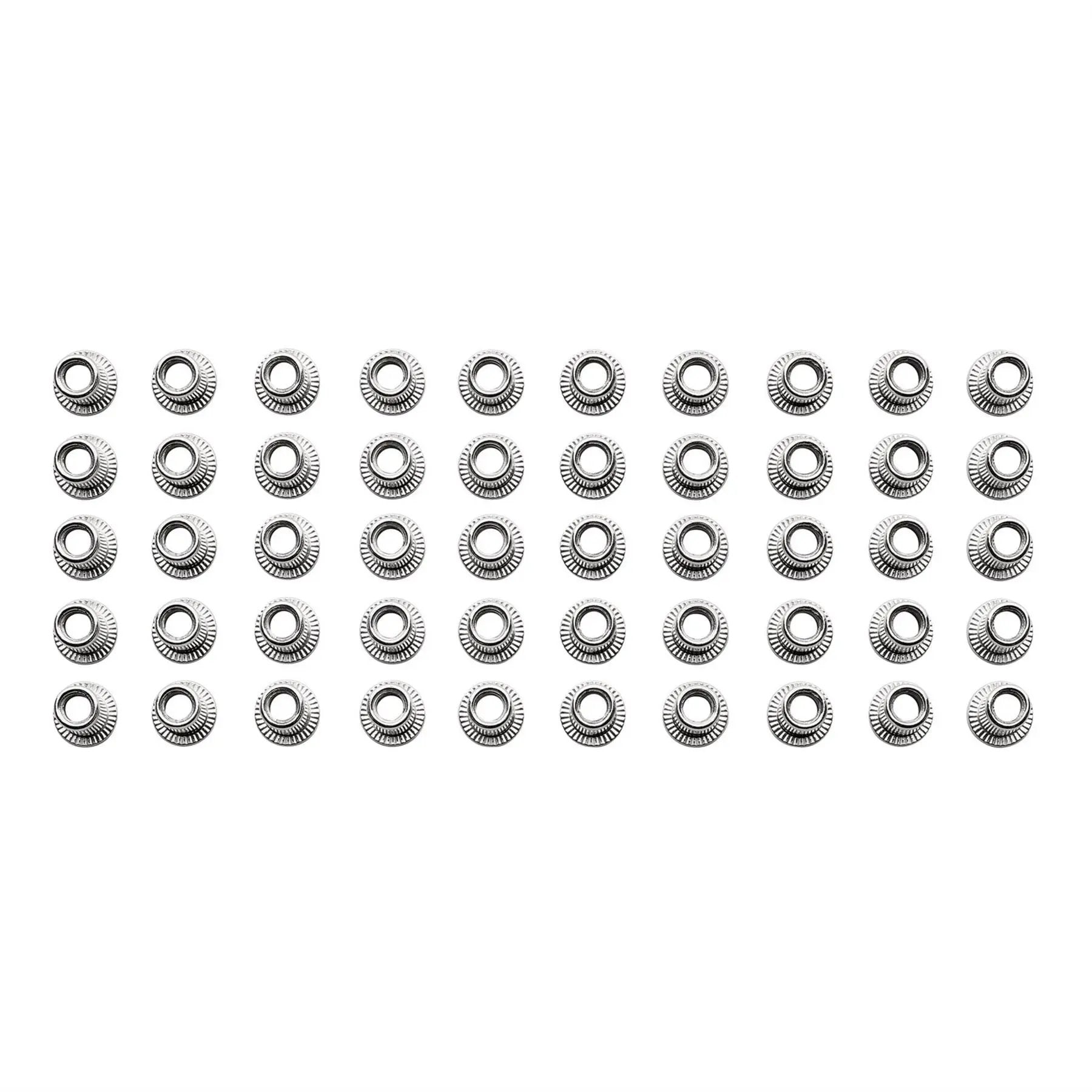 Draper 04052 Zinc Plated Threaded Insert Rivet Nuts M5 x 0.8mm Pack of 50 Draper