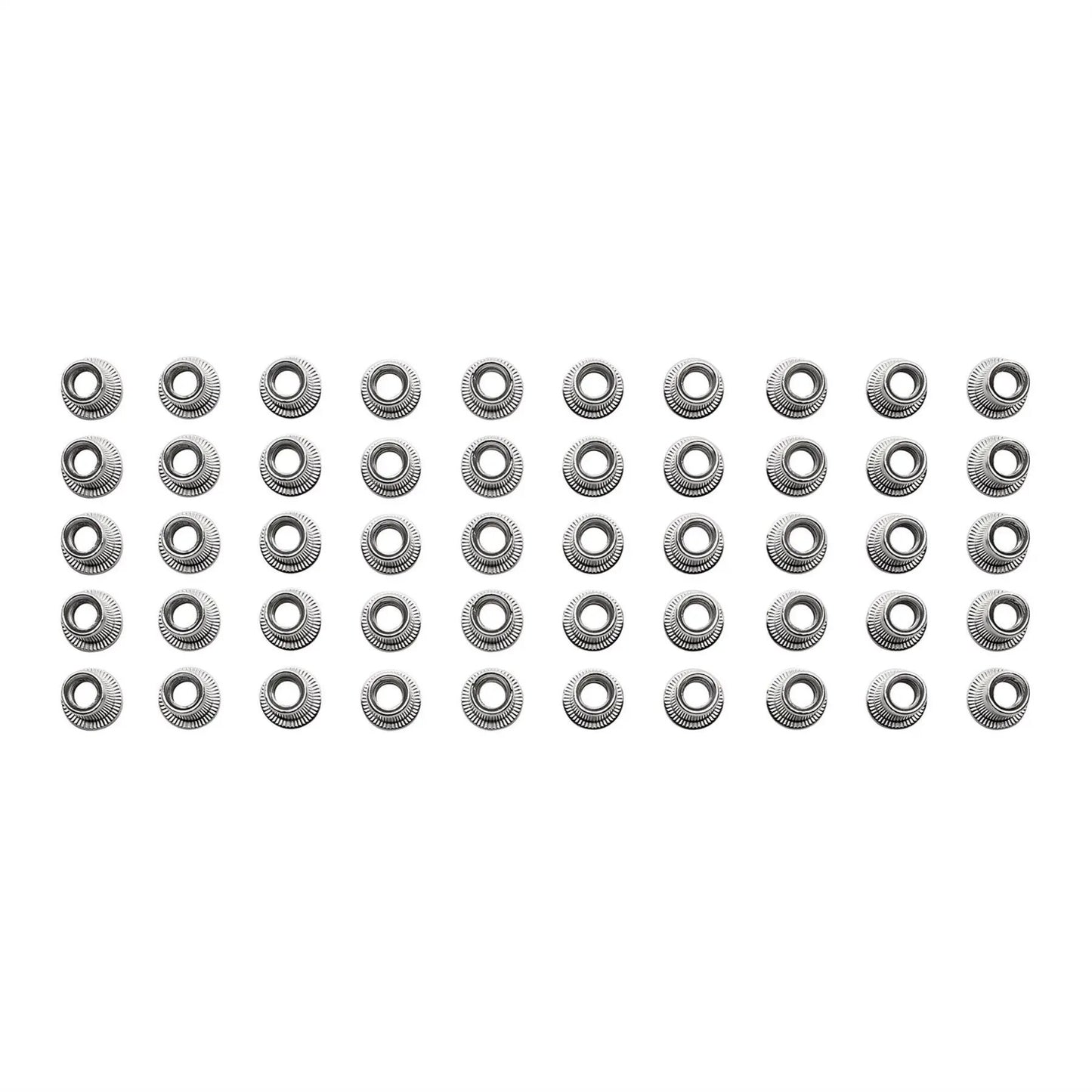 Draper 04053 Zinc Plated Threaded Insert Rivet Nuts M6 x 1.0mm Pack of 50 Draper