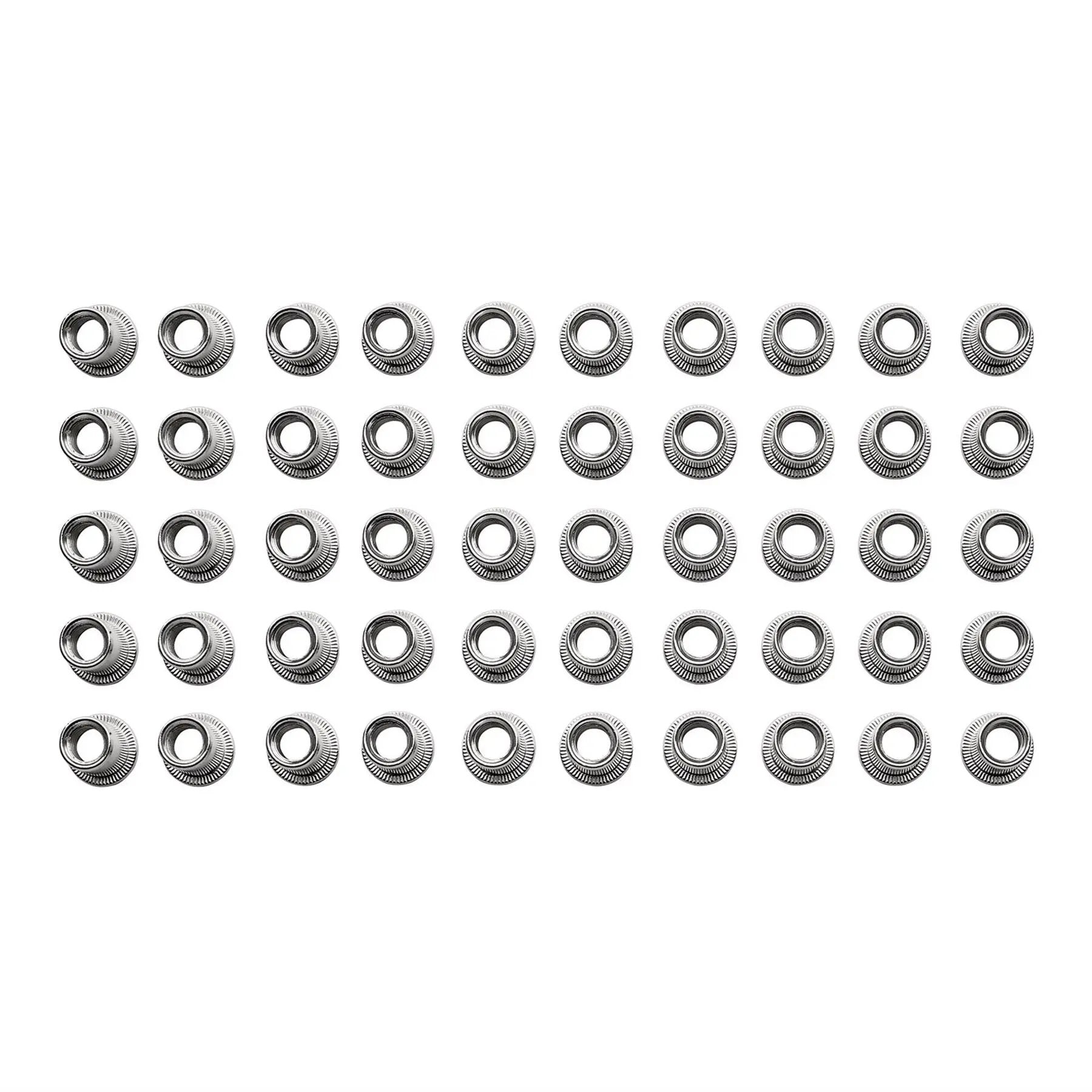 Draper 04054 Zinc Plated Threaded Insert Rivet Nuts M8 x 1.25mm Pack of 50 Draper