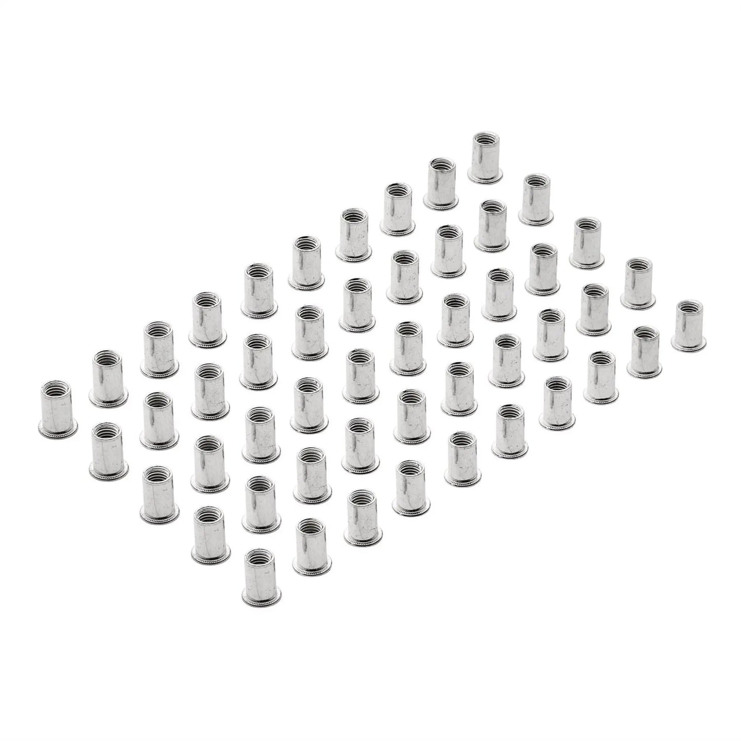 Draper 04056 Zinc Plated Threaded Insert Rivet Nuts M10 x 1.5mm Pack of 50 Draper